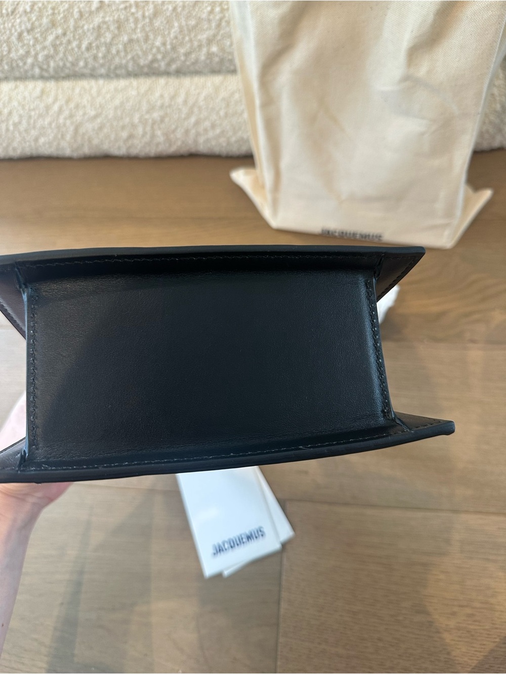 Jacquemus Black Le Chiquito Mini Bag with Branded Dust Bag - Picture 8 of 16